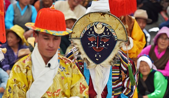 Festa di Shoton in Lhasa