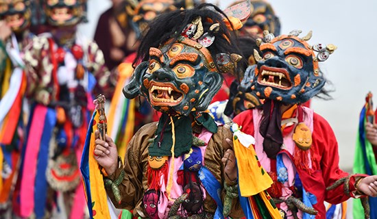 Festa della Danza di Maschera (Cham) nel Monastero di Katok