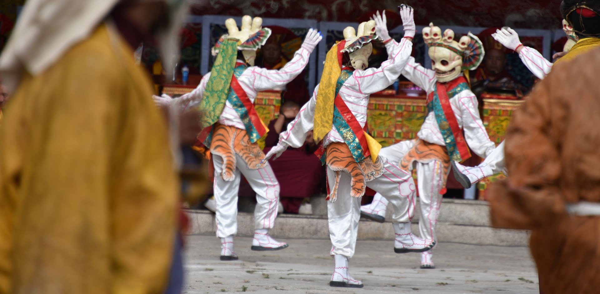 Festa della Danza di Maschera (Cham) nel Monastero di Tsurpu