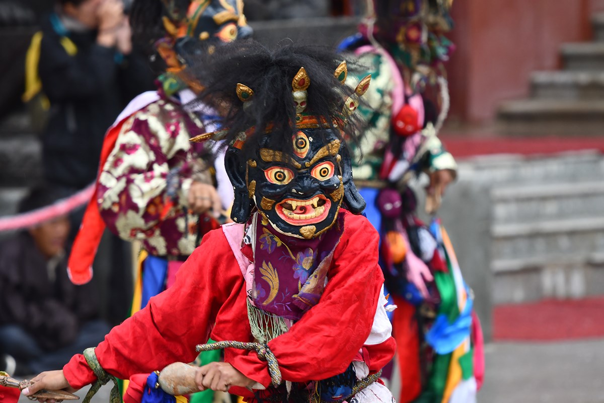 Mask Dance Festival at Katok Monastery | Foto da Liu Bin