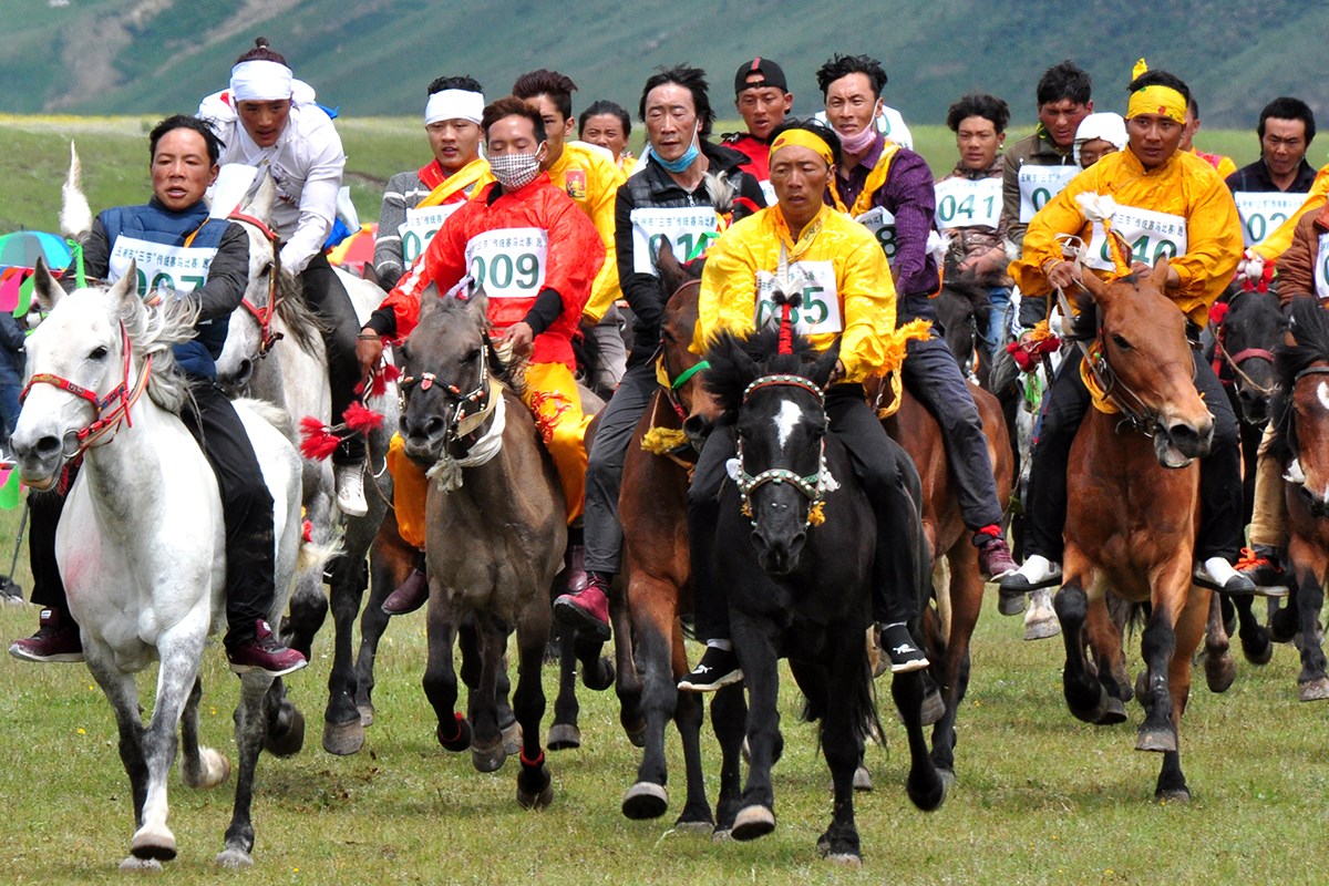 Yushu Horse Racing Festival | Foto da Prof. Hans Först