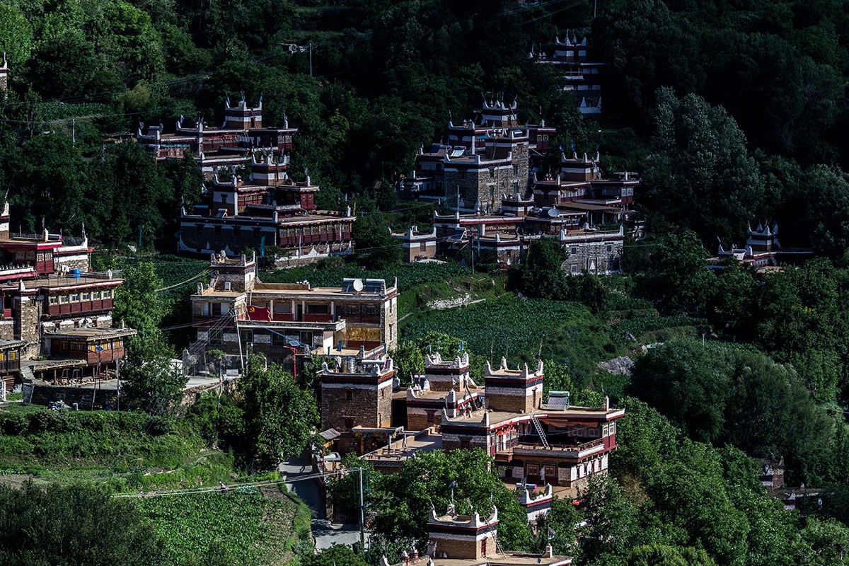 Jiaju Village near Danba | Foto da Liu Bin