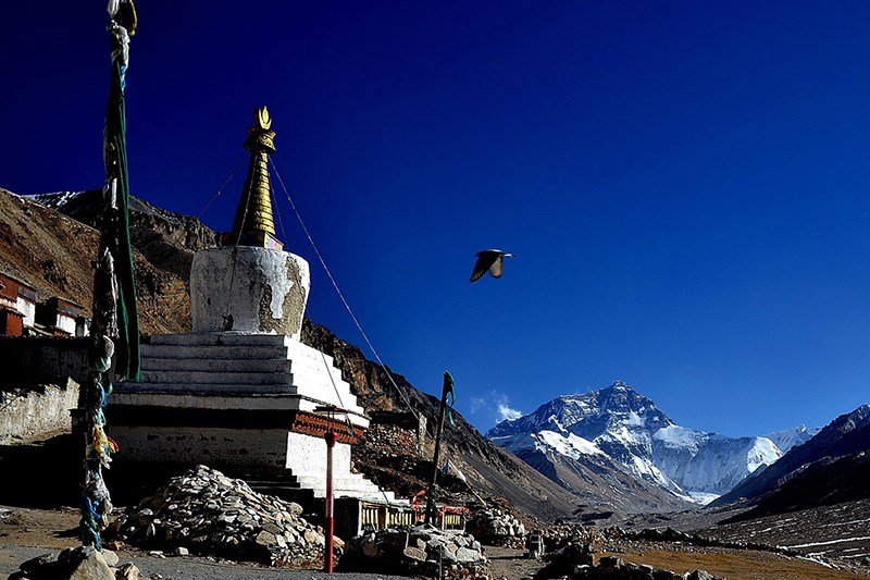 Rongbuk and Everest