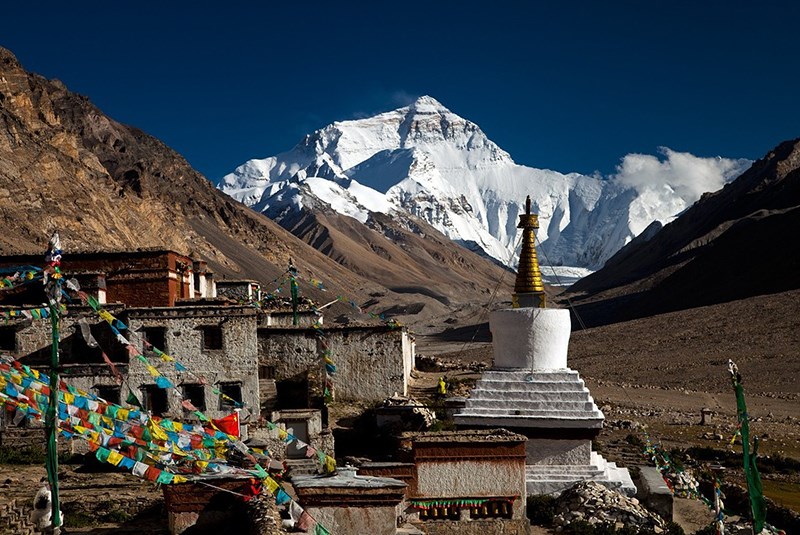 Everest and Rongbuk
