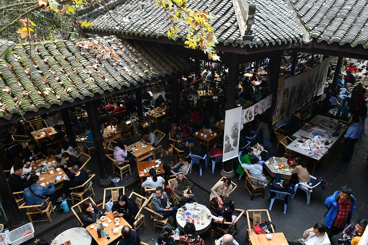 Teahouse in Renmin Park | Foto da Liu Bin