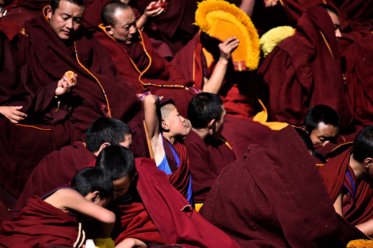 Monks in Aba | Foto da Liu Bin
